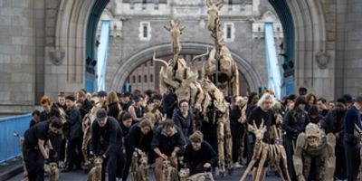 THE HERDS Public Art Exhibition Arrives in London Photo
