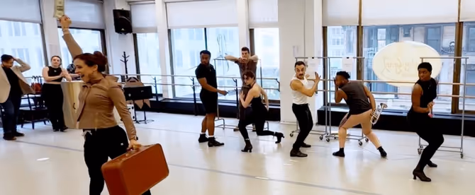Video: Ogunquit's GUYS AND DOLLS In Rehearsal