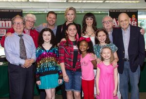 Thomas Z. Shepard, Martin Charnin, Lilla Crawford, Clark Thorell, Jane Lynch, Georgi  Photo