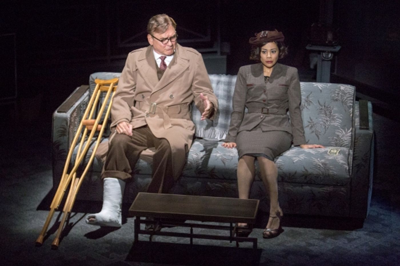 Photo Flash: First Look at Angel Desai, Michael Hayden and More in The Old Globe's DOUBLE INDEMNITY  Image