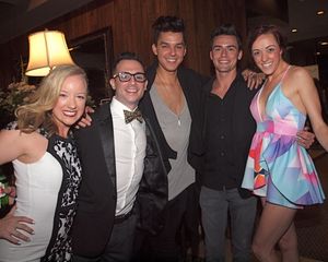 Hannah Jean Simmons, Dane Wagner, Jamie Joseph, friend, and Jenna Wright Photo