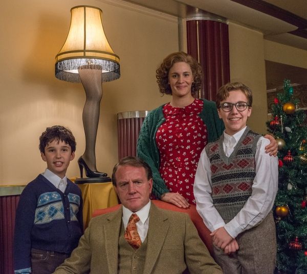 Family portrait! Theo Moss plays youngest brother Randy, Michael Accardo is the Old M Photo