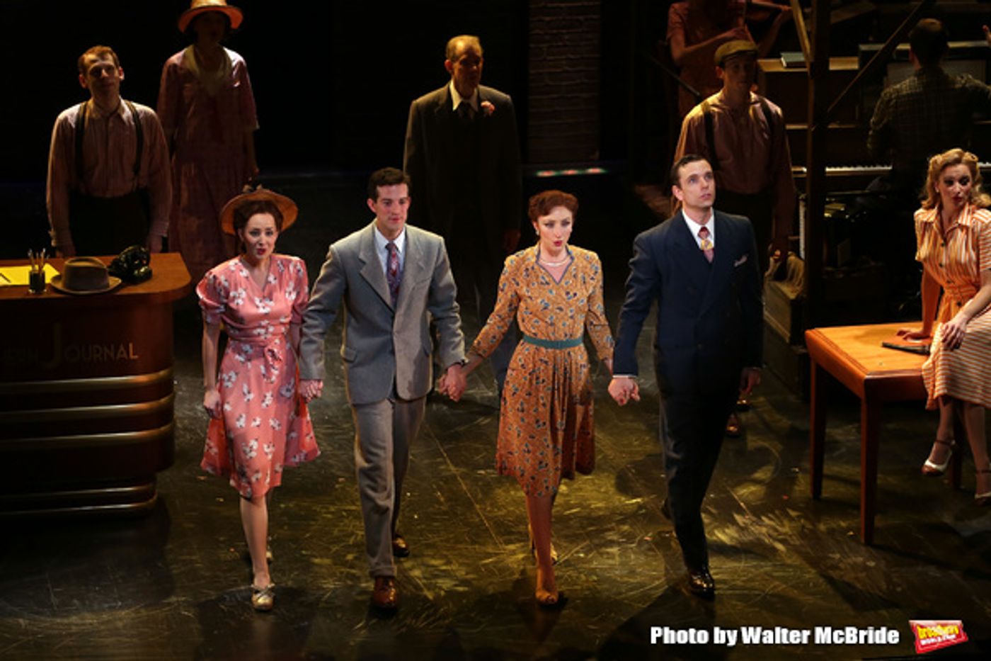 Photo Coverage: The Cast of BRIGHT STAR Takes Their Opening Night Bows with Steve Martin & Edie Brickell!  Image