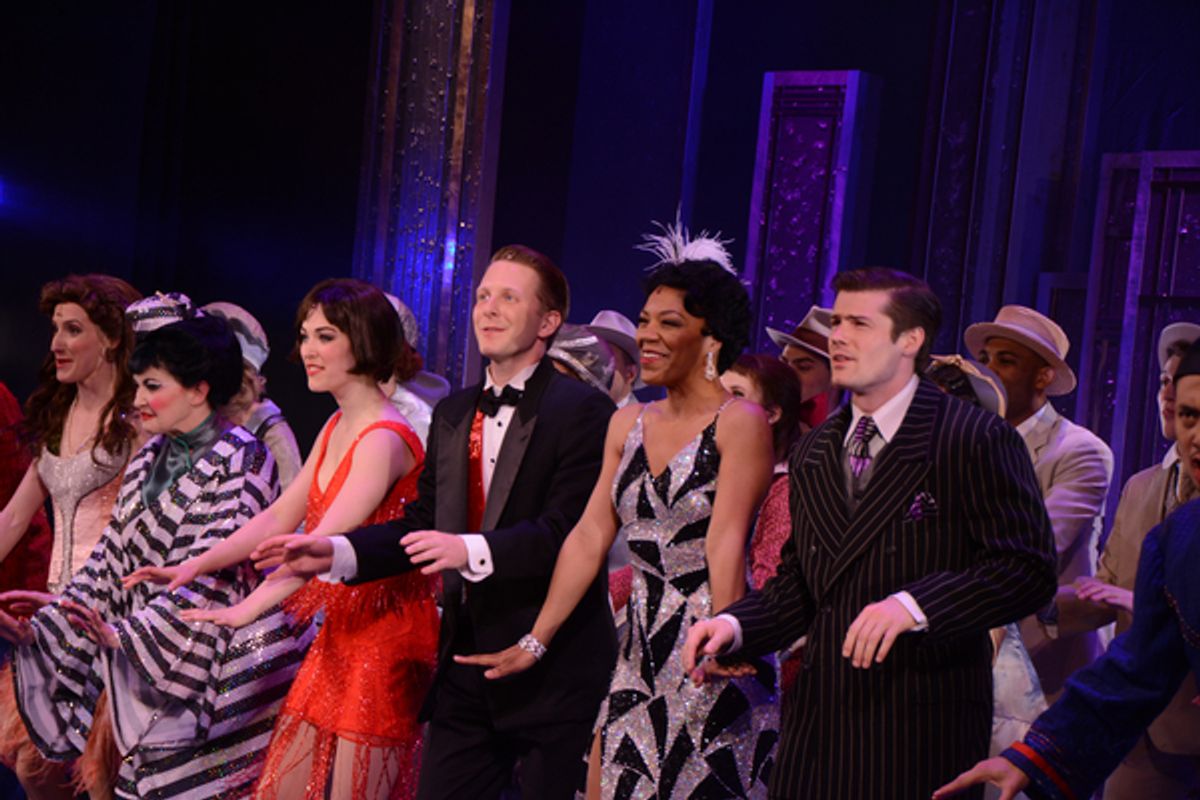 Sarah Stevens, Michele Ragusa, Tessa Grady, Daniel Plimpton, Nicole Powel and Tim Rogan at 