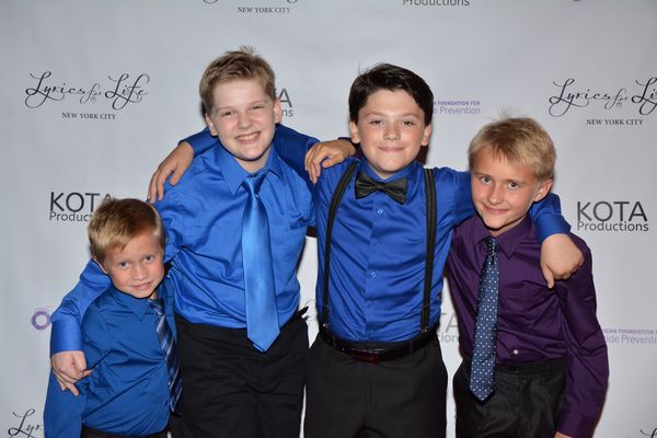 Thomas Becht, Maddox Elliot, Zach Anderson and Bobby Becht Photo