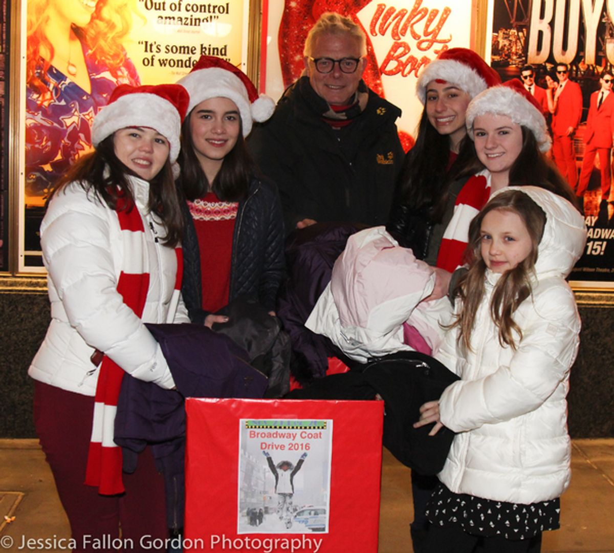 Mary Stewart Sullivan, Mavis Simpson-Ernst, Stephen Daldry, Makenzi Rae Fischbach, Rachel Khutorsky and Willow McCarthy at 