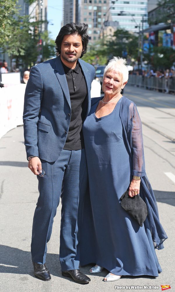  Ali Fazal and Judi Dench Photo