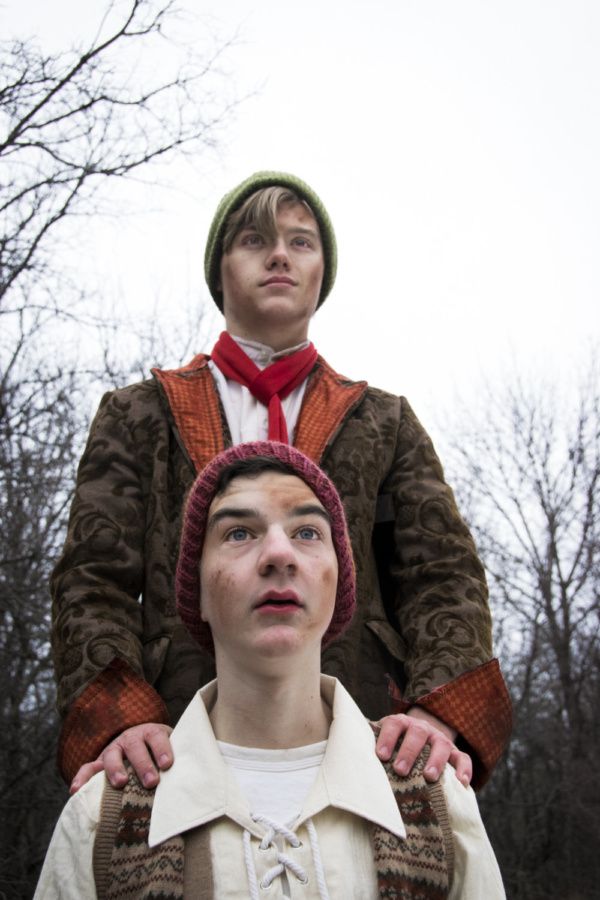 Logan Beutel and Will McDonald in Treasure Island.  Photo by Jason Johnson-Spinos. Photo