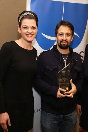Actors Equity Association President Kate Shindle with Rosetta LeNoire Award Recipient Photo