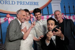 John DeLuca, Emily Mortimer, Ben Whishaw, Lin-Manuel Miranda and Marc Platt Photo