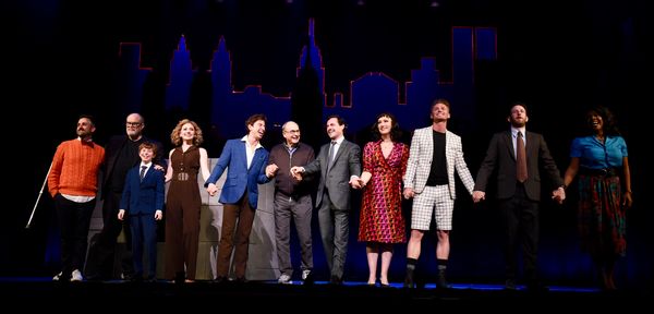 Eric Santagata, William Finn, Thatcher Jacobs, Audrey Cardwell, Nick Adams, James Lap Photo