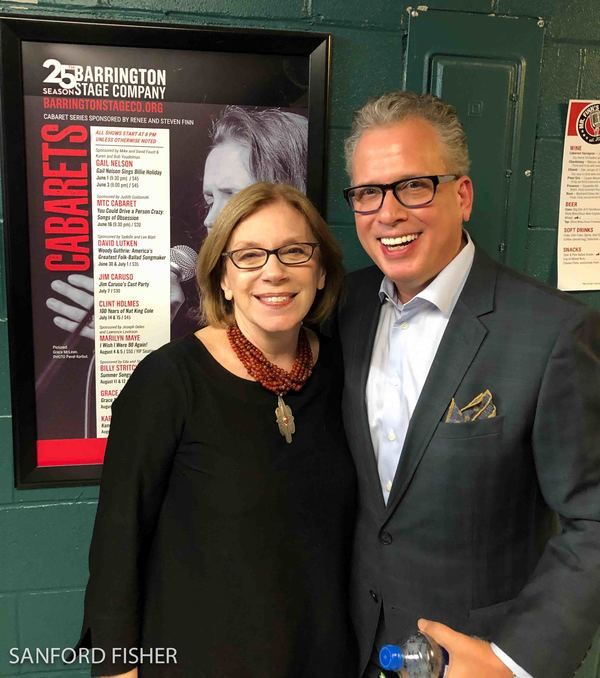 Julianne Boyd, Founder/Artistic Director Barrington Stage Co. & Billy Stritch Photo