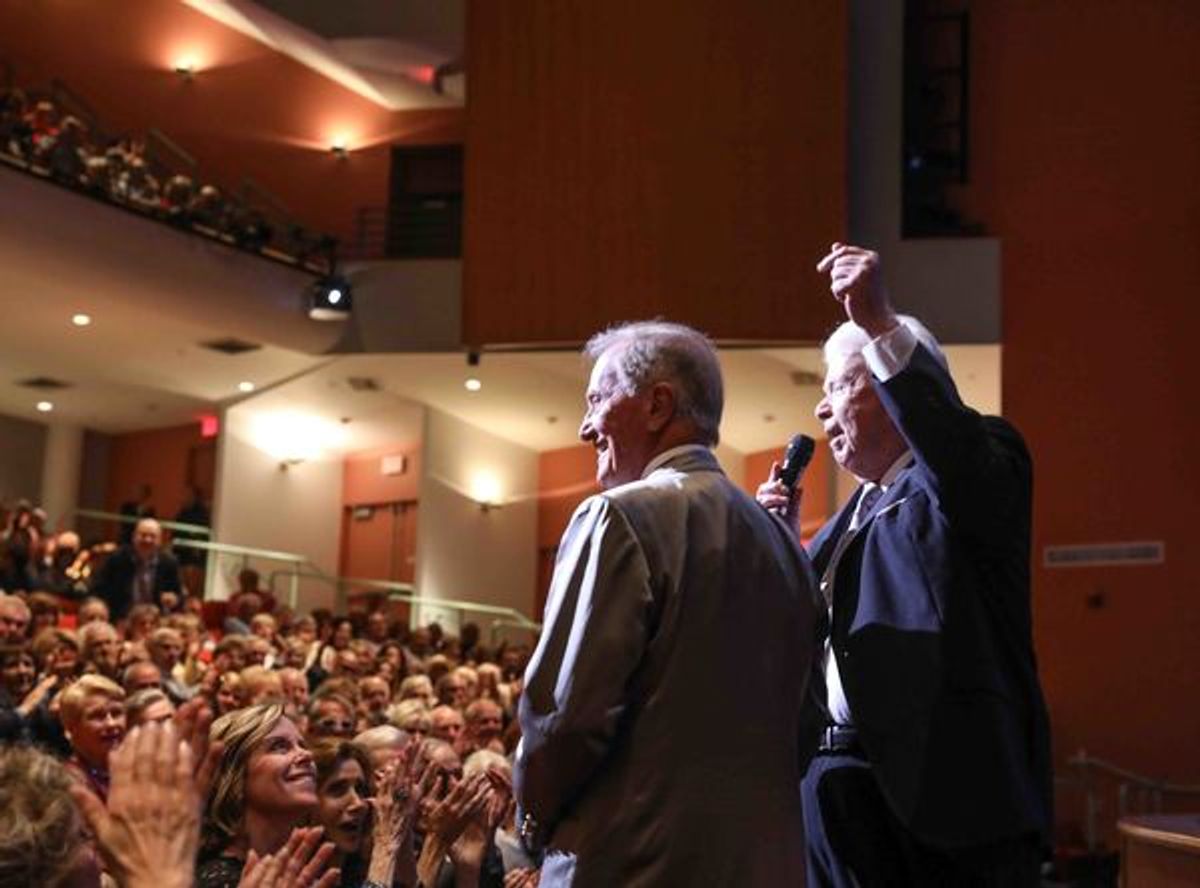 Dick Robinson 'The Old Jock' & Pat Boone at 