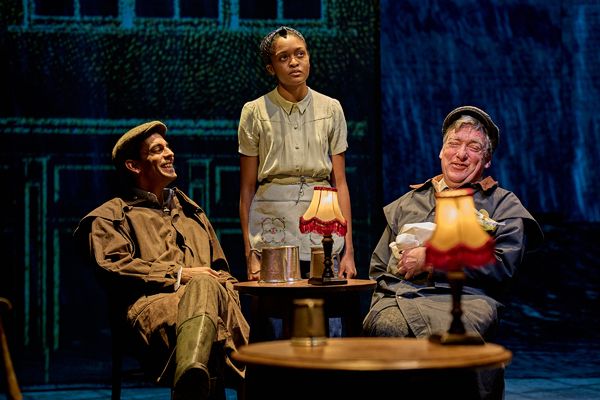 l-r Sid Sagar, Ella Dacres & Nick Sampson Photo