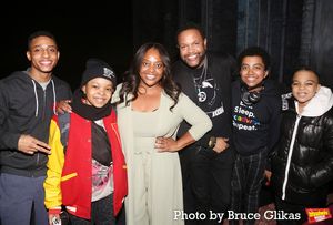 Myles Frost, Walter Russell III, Sherri Shepherd, Jawn Murray, Devin Trey Campbell an Photo