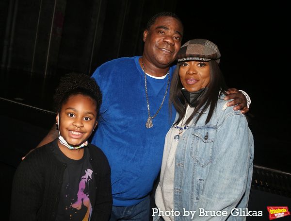Maven Sonae Morgan, Tracy Morgan and Ayana George Photo