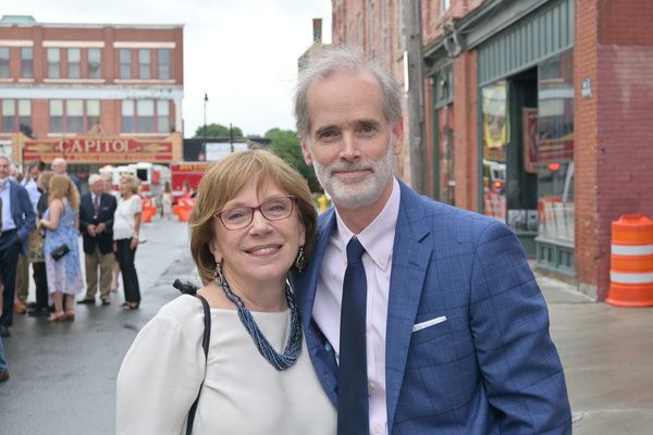 BSC Artistic Director Julianne Boyd with The Transport Group''s Jack Cummings III Photo