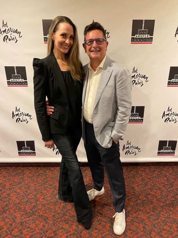 Shannon Lewis (Choreographer and Co-Director) and Evan Pappas (Artistic Director and  Photo