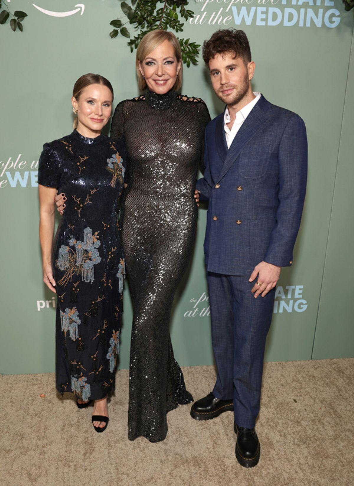 Kristen Bell, Allison Janney and Ben Platt at 