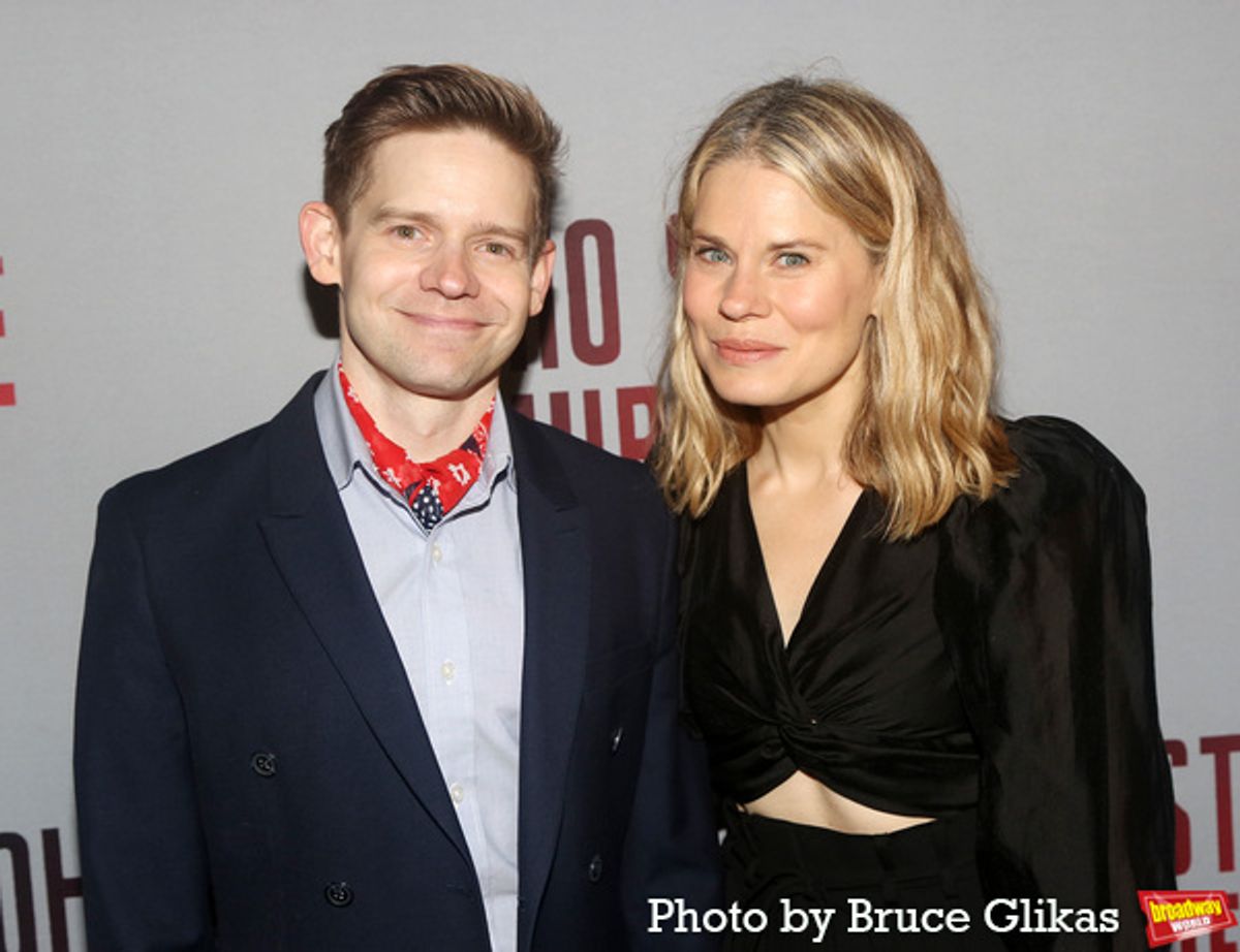 Andrew Keenan-Bolger and Celia Keenan-Bolger at 