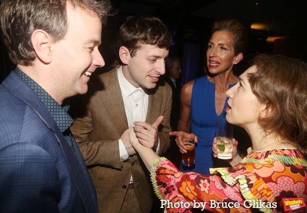 Mike Birbiglia, Alex Edelman, Alysia Reiner and Regina Spektor Photo