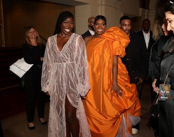 Aba Arthur and Fantasia Barrino Photo