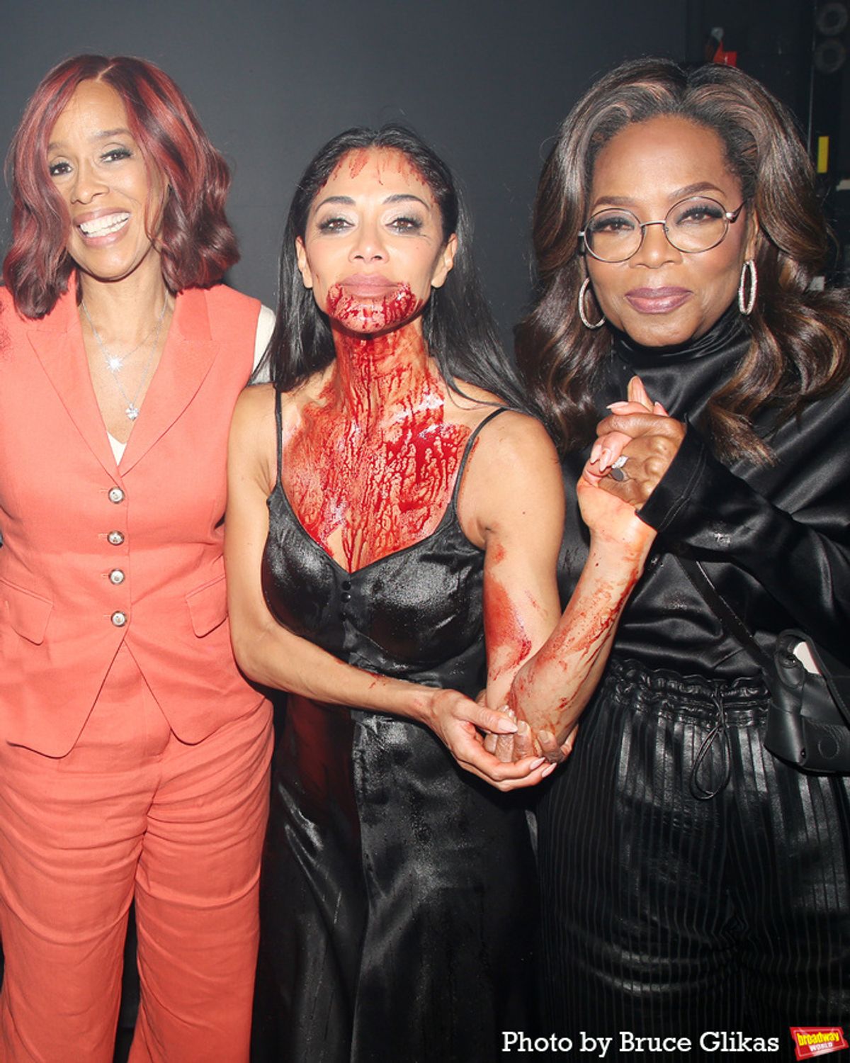 Gayle King, Nicole Scherzinger and Oprah Winfrey at 