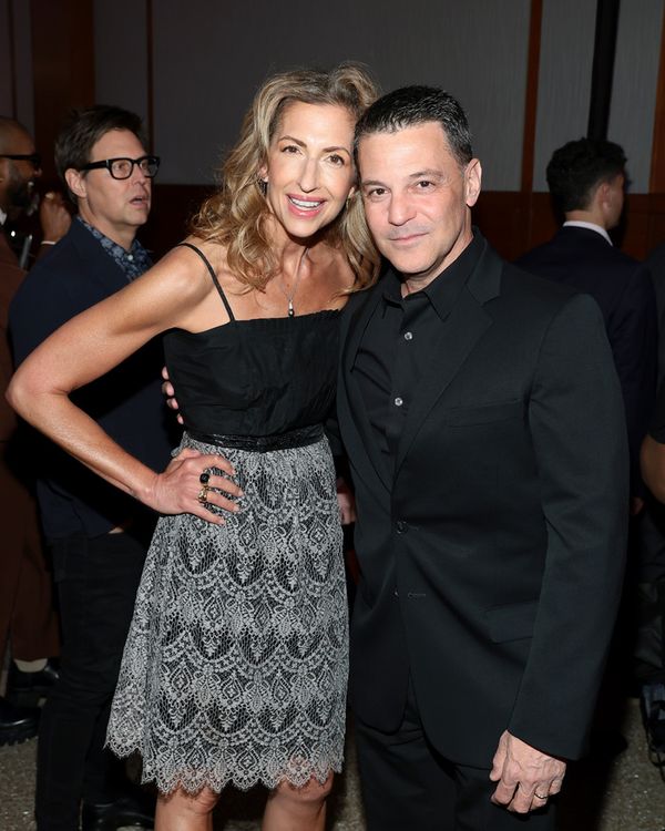 Alysia Reiner and David Alan Basche  Photo
