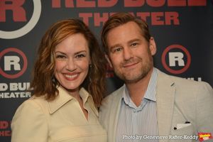 Emily Swallow and Chad Kimball Photo
