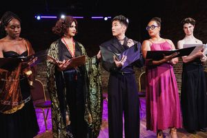 Arew  Basit, Alexis Michelle, Wesley Han, Ianne Fields Stewart, and Noah Pyzik Photo
