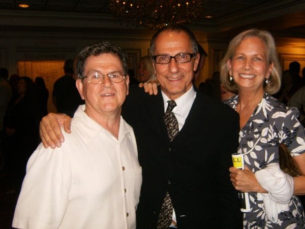 Tim Kazurinsky, Jim Corti and Marsha Kazurinsky Photo