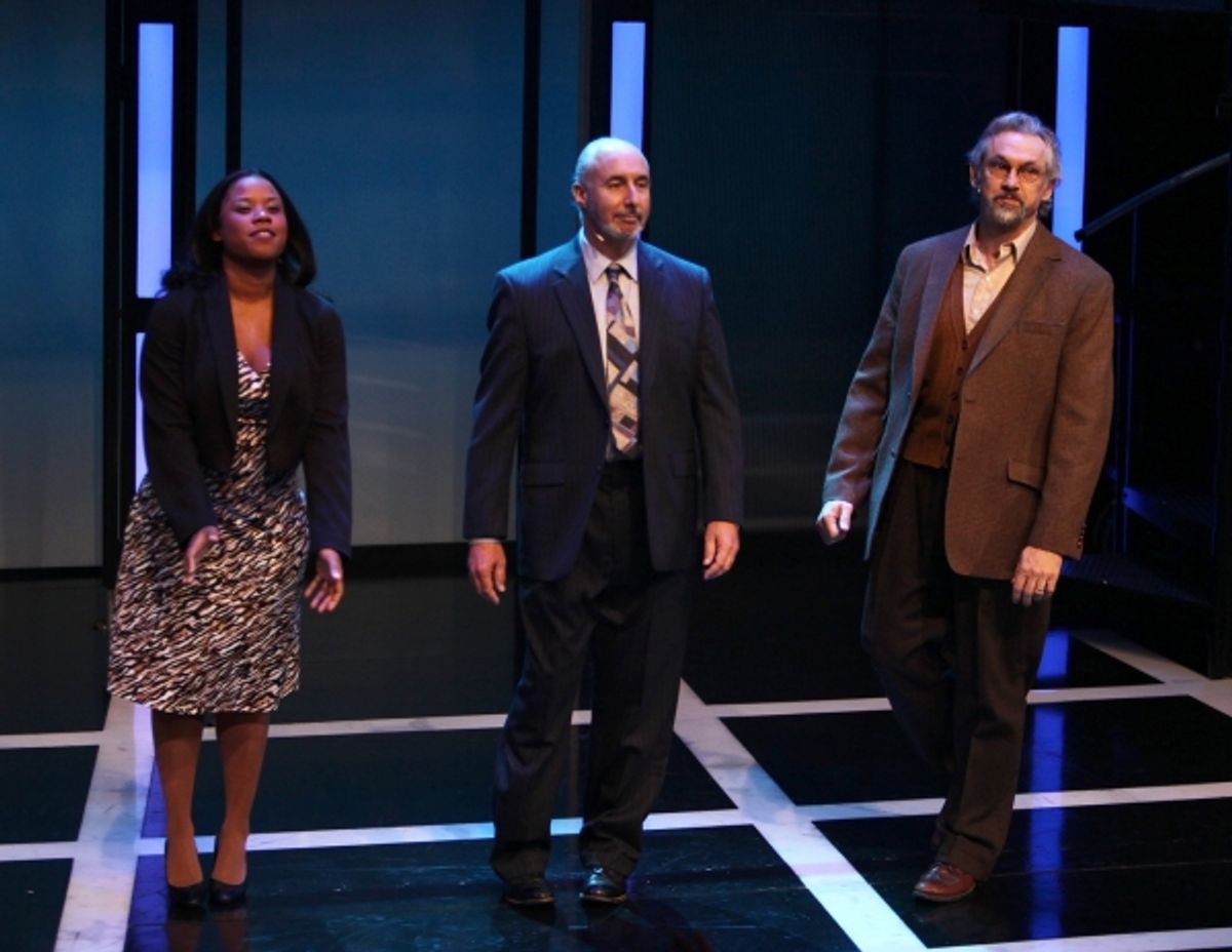 Eleasha Gamble, Christopher Bloch, Michael Kramer at 