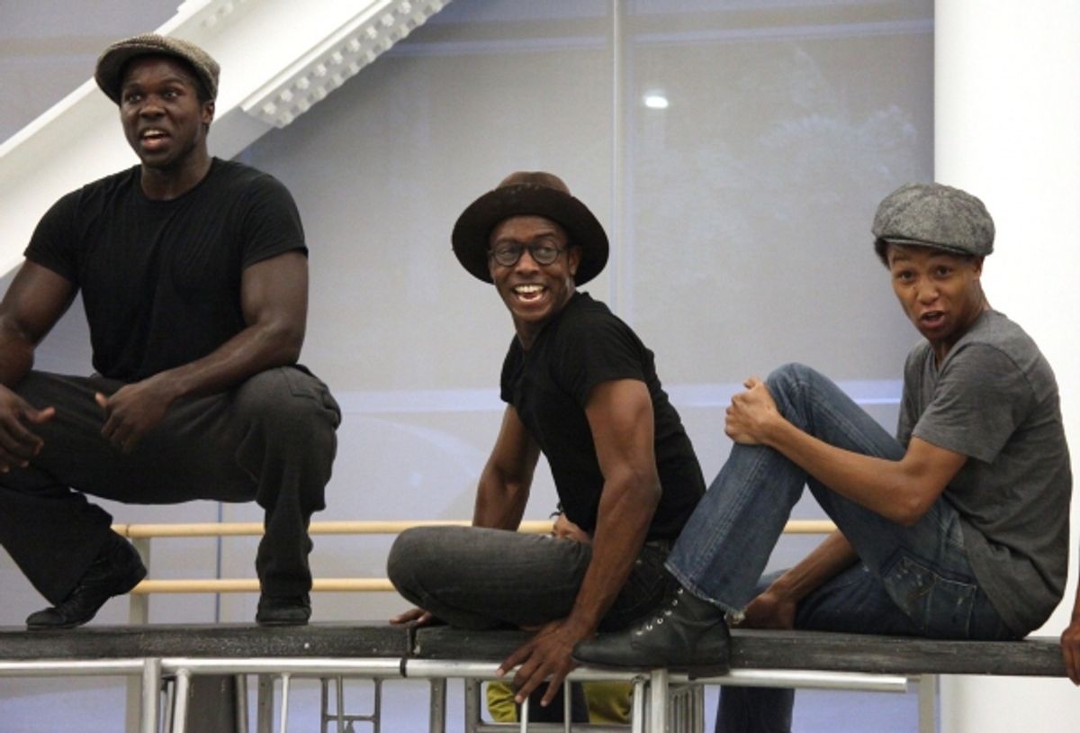 Joshua Henry, Josh Breckenridge and KendRick Jones at 