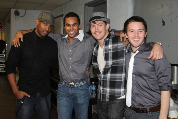 Bryan Clark, Jesse Nager, Landon Beard and Gabe Violett Photo