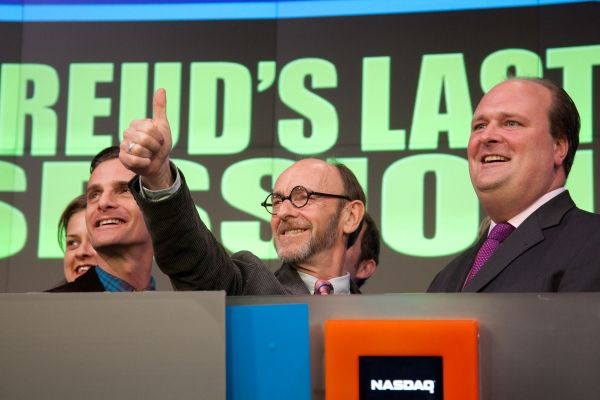 Mark H. Dold, Martin Rayner, Nasdaq VP David Wicks Photo