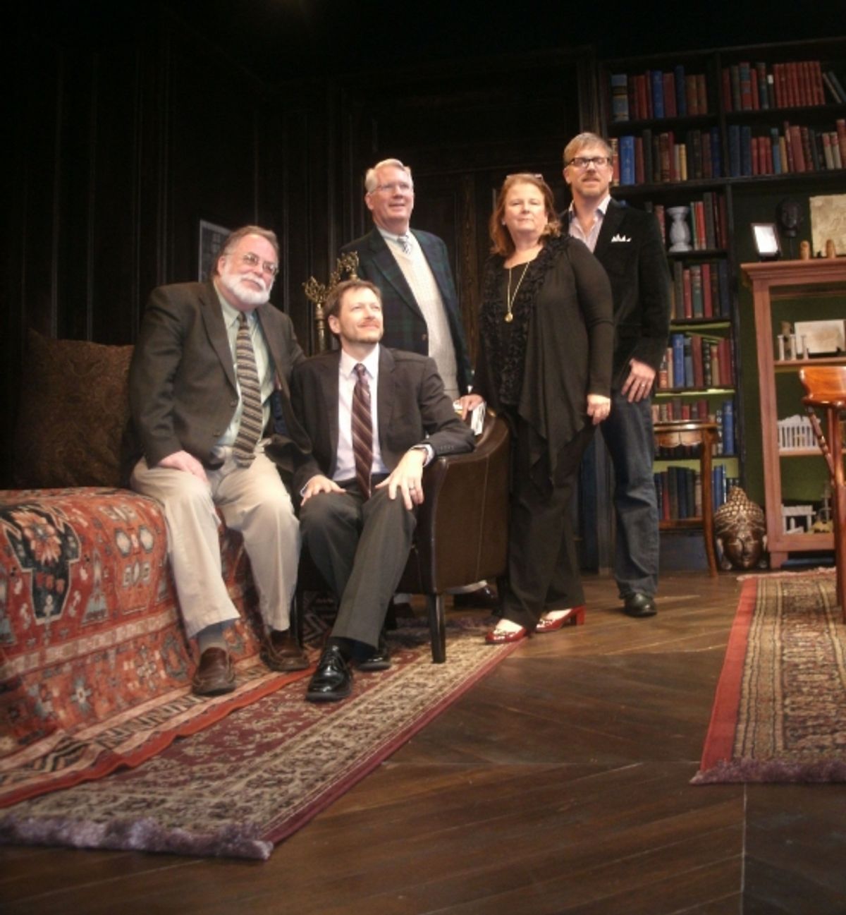 Mark St. Germain, Tyler Marchant, Jack Thomas, Carolyn Rossi Copeland, Robert Stillman at 