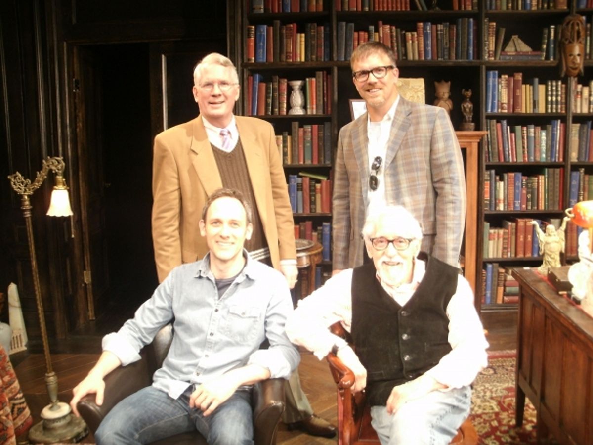 Jack Thomas, Coburn Goss, Robert Stillman and Mike Nussbaum at 