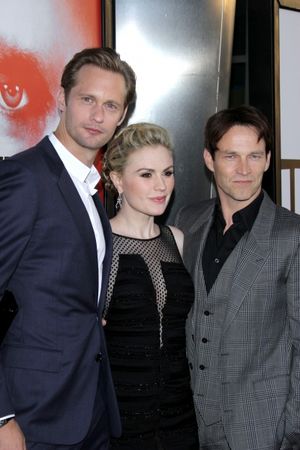 Alexander Skarsgard, Anna Paquin and Stephen Moyer Photo